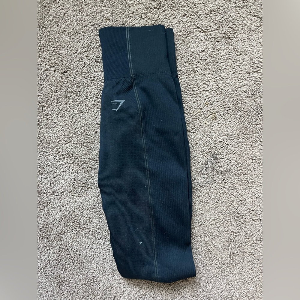 Black Gymshark Vital Seamless Leggings